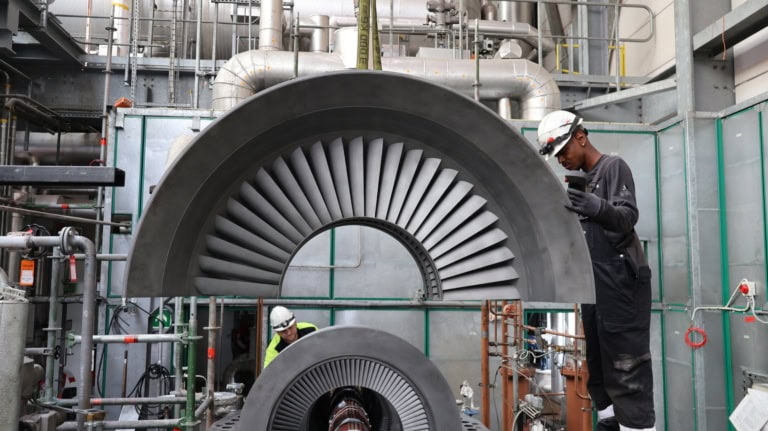 Turbine reviseren